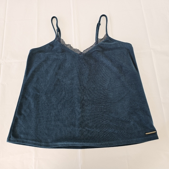 BCBGMaxAzria Tops - BCBGMaxAzria XL Woman's Teal Camisole